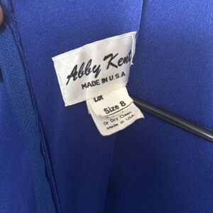 Abby Kent Cocktail Dress with Zipper And Sequin Design On Shoulder And Hip